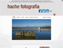 Tablet Screenshot of hachefotografia.com